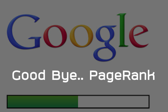 good bye google PageRank seo by ameseo